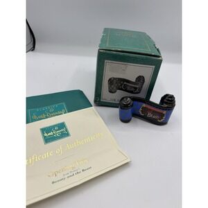 Disney WDCC Beauty & The Beast Scroll "Opening Title" Figurine with COA